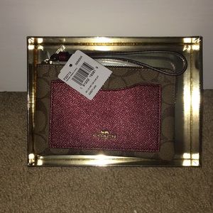 Coach wristlet